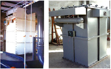 倉頂除(chú)塵器使用現場 倉頂除塵器(qì)使用現場