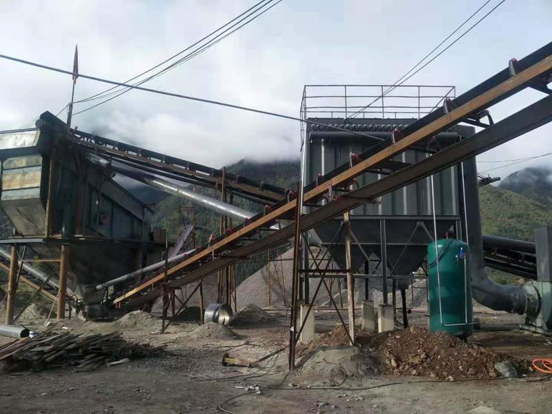 製砂機生產線(xiàn)除塵器 製砂機生(shēng)產線除塵器