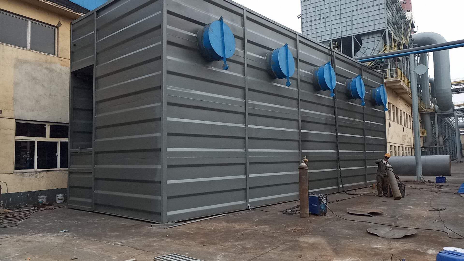 焦化廠機側地麵除塵站(zhàn) 焦化(huà)廠機側地麵除塵站